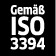 Gemäß ISO 3394